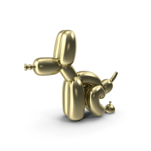 Koons (Ballon Dog Goud).